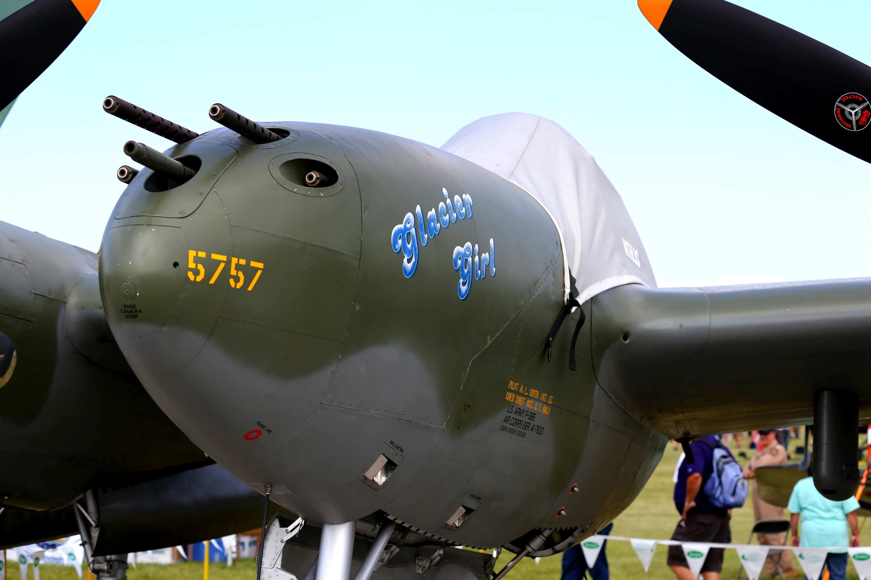 This P-38 Lightning, nicknamed "Glacier Girl", was abandoned on Greenland in 1942 alongside six other planes...it took rescue teams four months to to dig her out of 268 feet of snow and ice using innovative extraction methods (Photo: Angus MacKenzie/Gizmag.com)