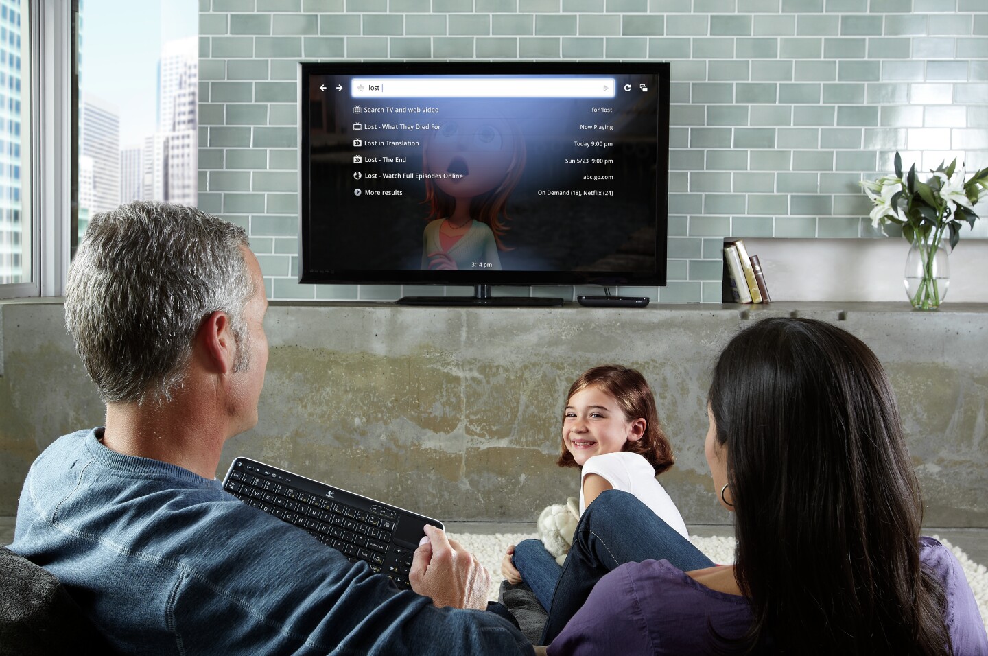 The Revue system in use