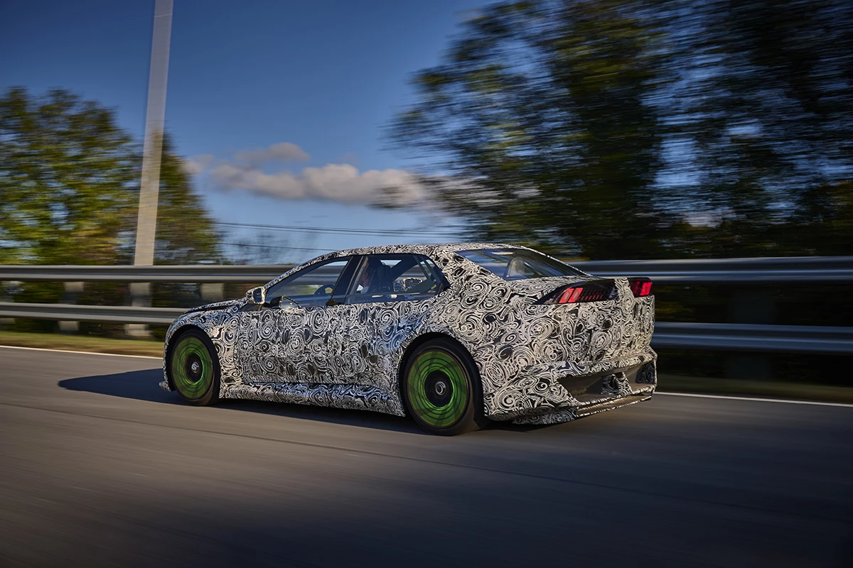 This BMW test car packs 13,269 lb.ft of torque and can generate more than 2,645 lb of downforce
