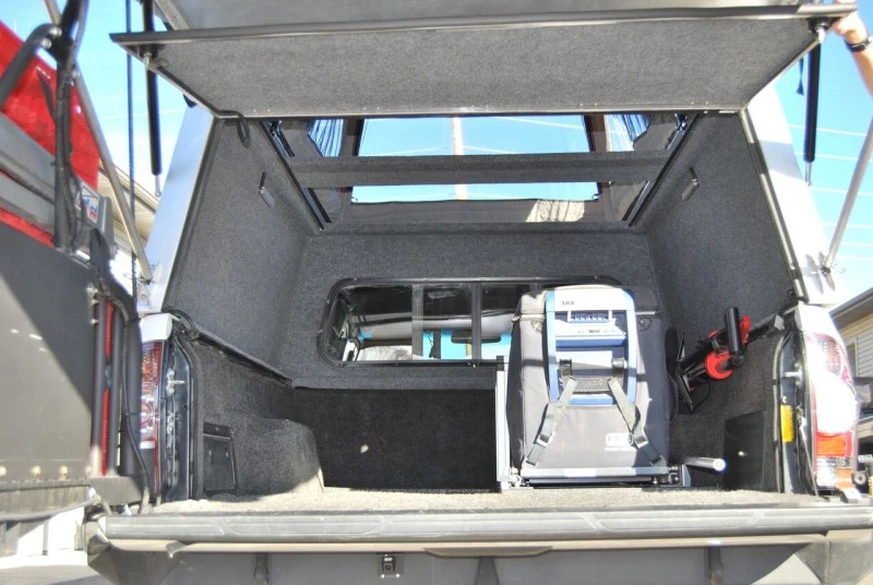 AT Overland sells all kinds of accessories, including tools, refrigerators and cooking equipment