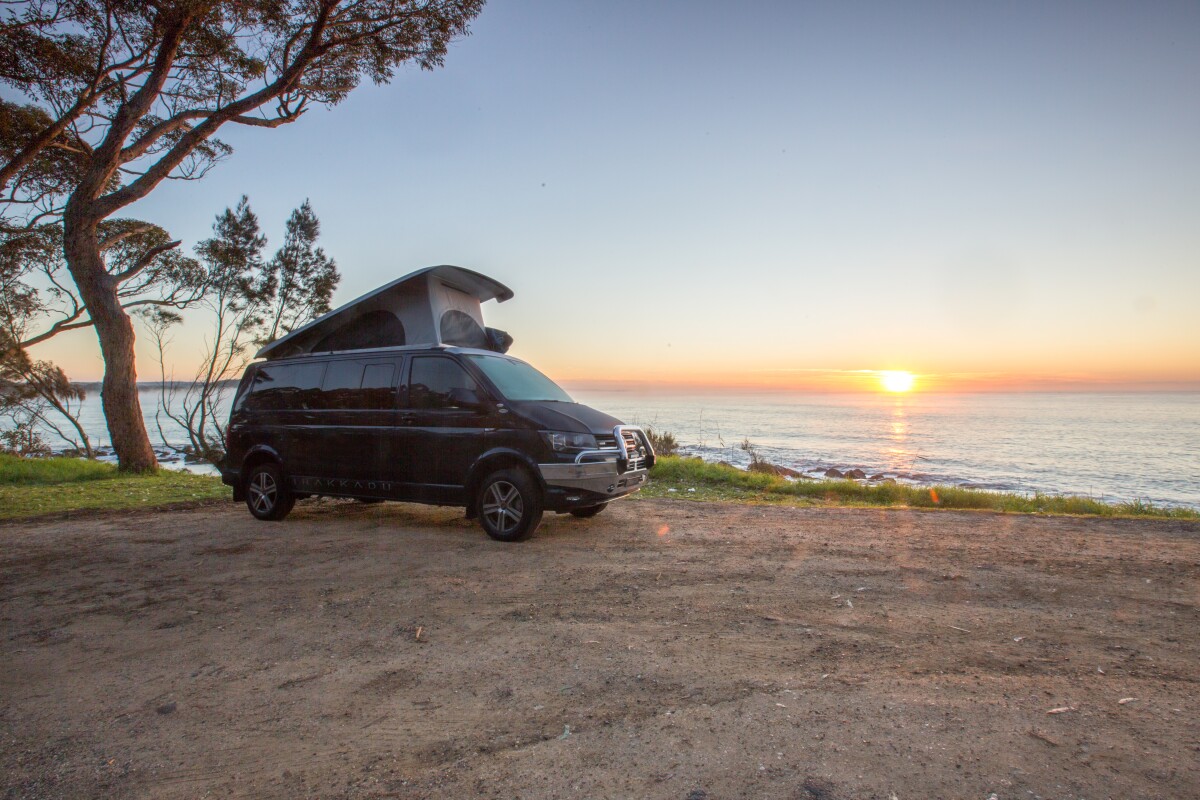A beautiful campsite, courtesy of the Trakkadu AT