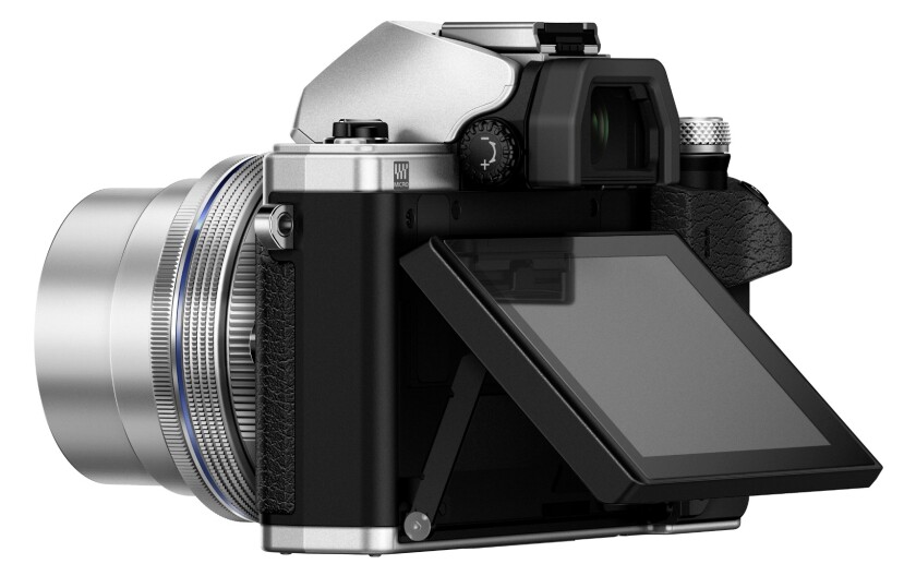 The Olympus OM-D E-M10 Mark II has a tilting 3-inch LCD touchscreen with 1,037k dots