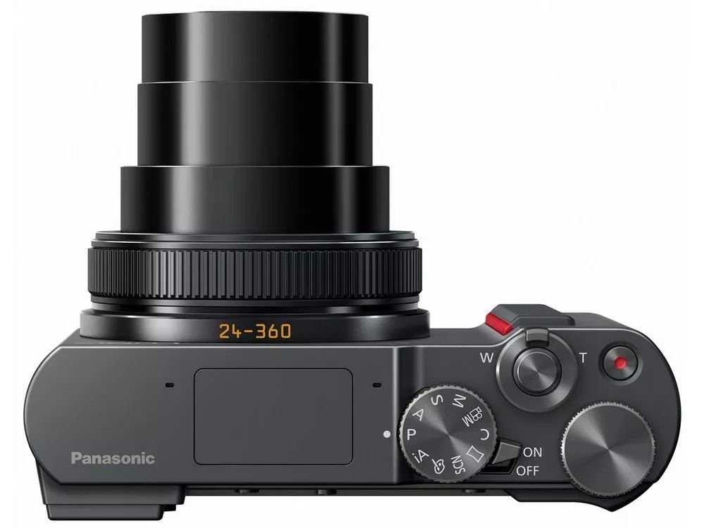 The Lumix DMC-ZS200 sports a 24-360 mm equivalent Leica DC Vario-Elmar ultra-wide angle lens