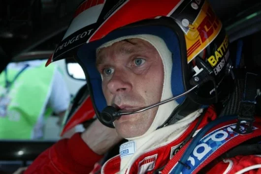 Peugeot Total Rally Team's Marcus Gronholm was happy with third place