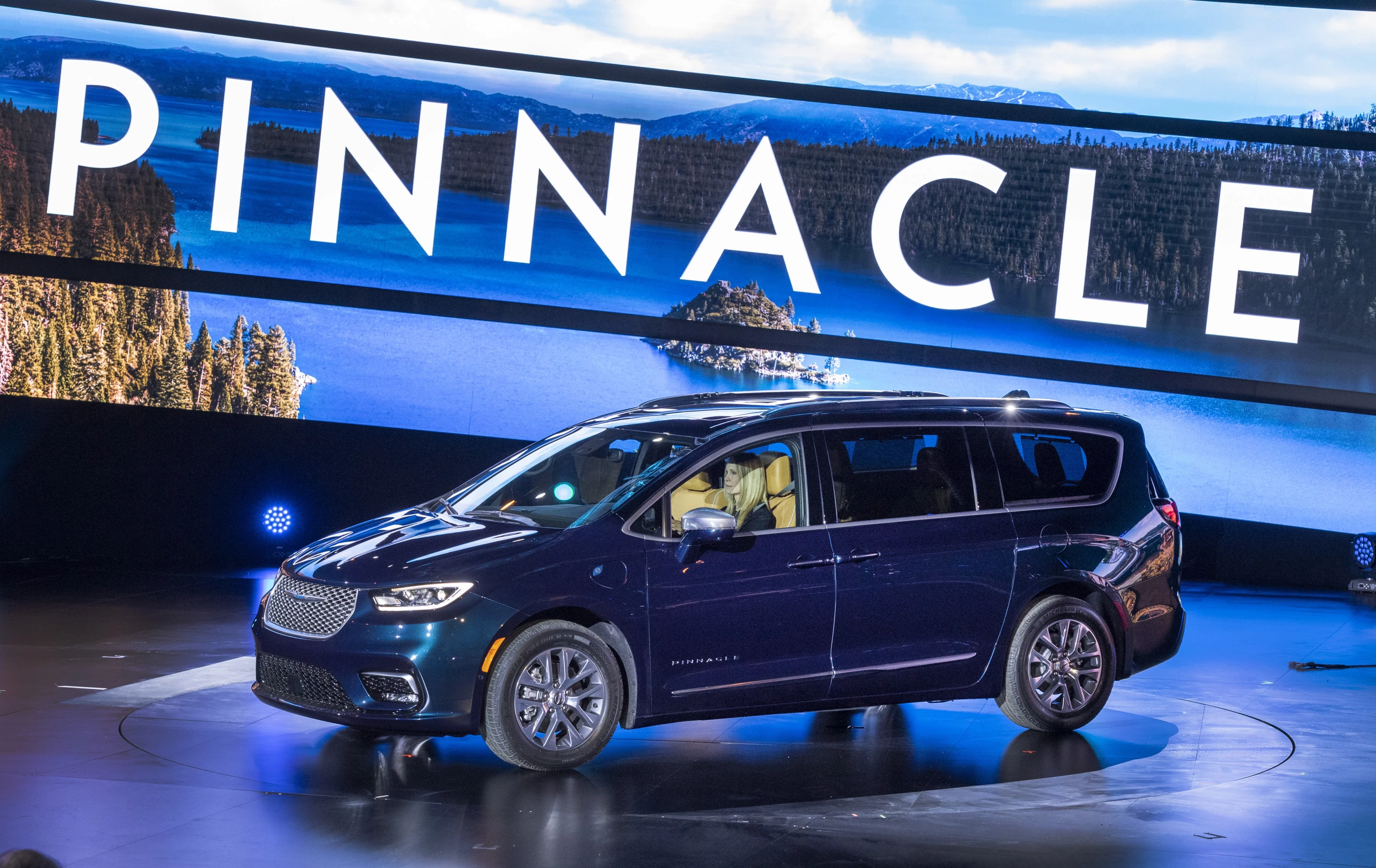 The new Chrysler Pacifica Pinnacle model brings Nappa leather, a unique dash design, and luxurious appointments to the minivan