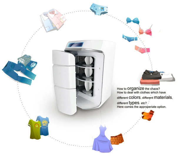 The Individual Washer design will let you wash all your laundry together regardless of fabric or color