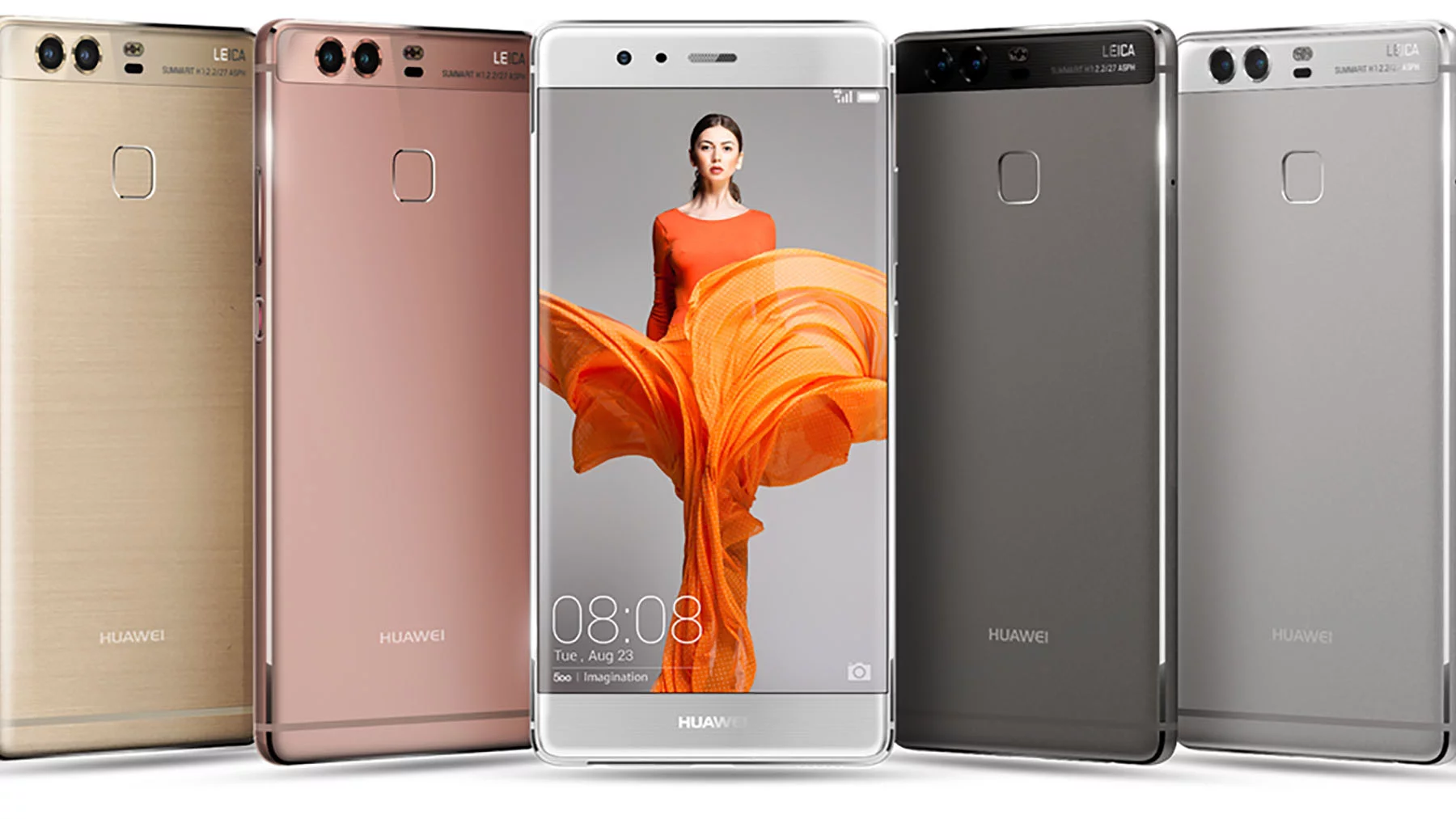 There's a choice of six colors for the P9 and four for the P9 Plus