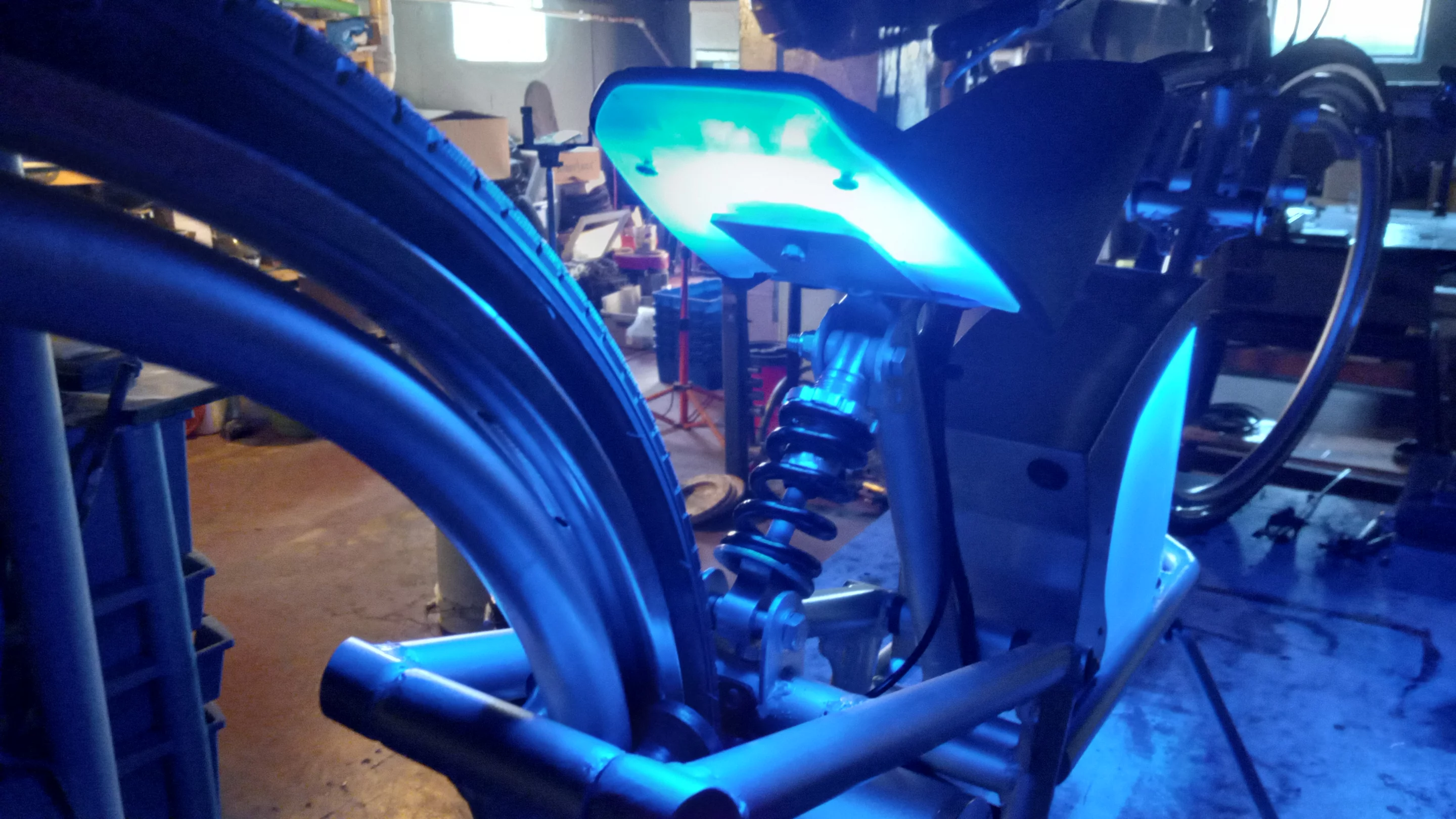 This ebike has got the blues