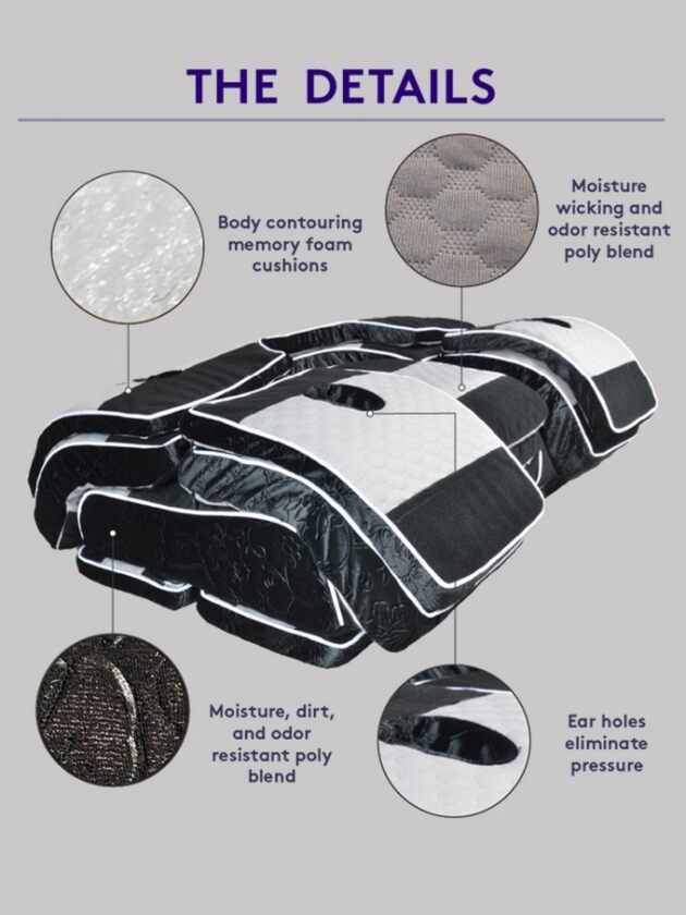 The dREM Escape Pillow has numerous features to promote a good night's sleep