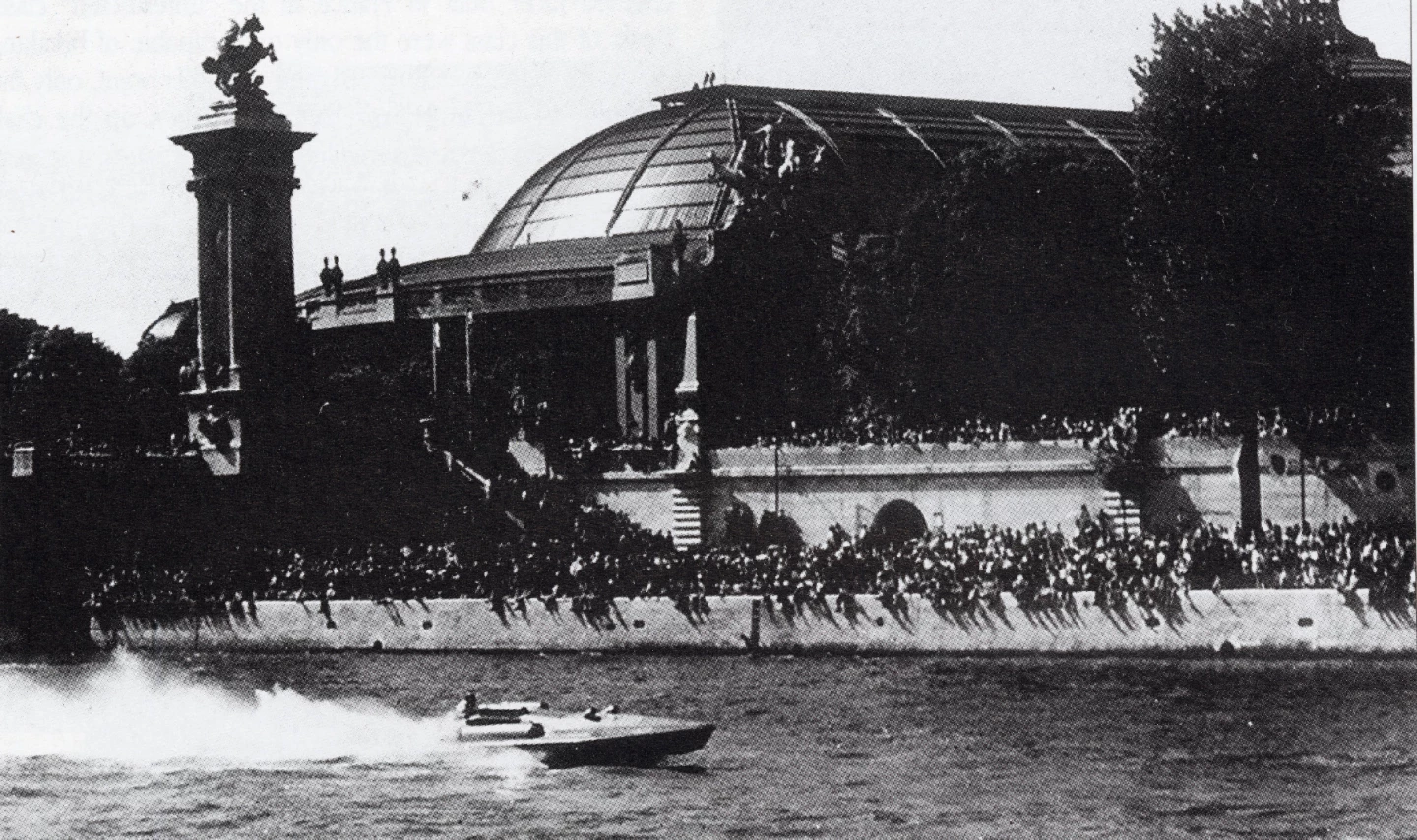 One of the fastest boats in the world between the wars, this 1934 Hispano-Suiza 36-liter V12 Hydroplane has a fascinating provenance and can be heard for miles when its 36-liter Hispano-Suiza V12 engine fires up. The winner of events such as the 1938 Lyon-Marseille-Cannes race, and the 1936 President of the Republic prize at the Nautical Week in Cannes, where it averaged 90.34 km/h over the 12 km race distance. The choice of an auction venue was quite appropriate as Rafale V was timed at 130 km/h on the nearby River Seine in the mid-1930s. Sadly, it did not find a new home.