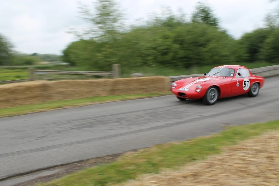 1960 Lotus Elite driven by Robin Longdon