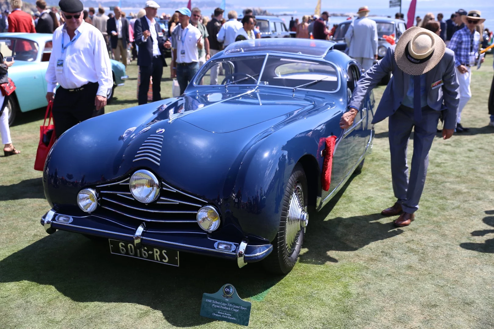 1948 Talbot Lago T26 Grand Sport Figoni Fastback Coupe from the Czech Republic (2)