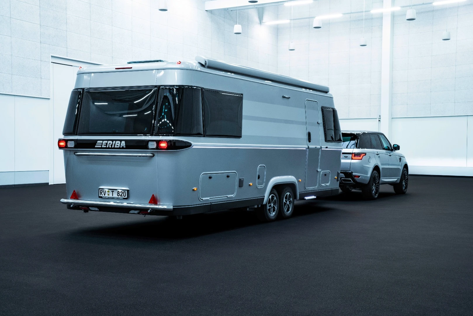 The 820 includes a rear lighting strip across the back