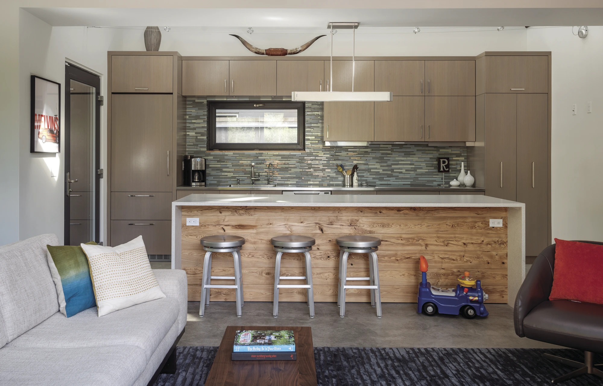 Park Passive House has an excellent airtight envelope that helps it retain an average indoor temperature of 21ºC (70ºF), which is adjusted by simply opening and closing windows and doors in summer (Photo: Aaron Leitz)
