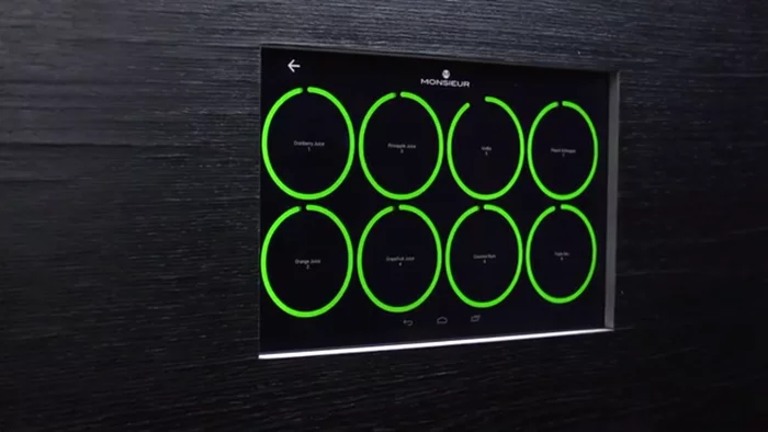 Container status display