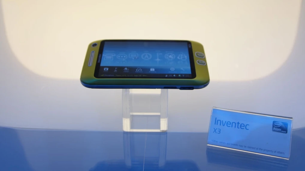 The Inventec Moorestown-based smartphone prototype