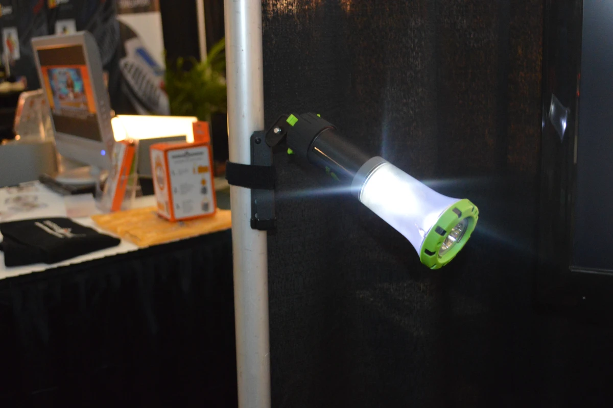 The light is easy to reposition with the Ultrapod