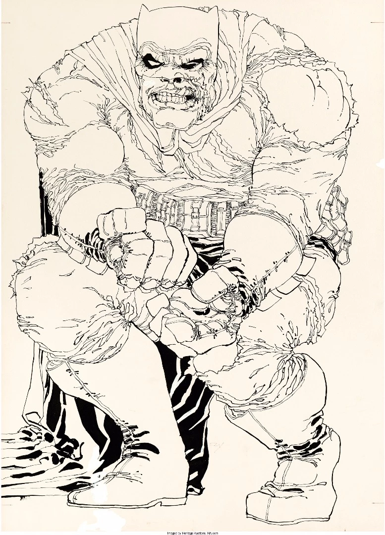 Frank Miller has twice held the record for the most valuable American comic art at auction, both from his 1980s Batman Dark Knight series. His most recent record was the 1986 cover art from Batman: The Dark Knight Returns #2 which fetched $478,000