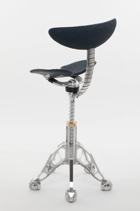 Freedman claims that nine out 10 people have unequal leg lengths, which he says has been "totally overlooked" by designers of other chairs