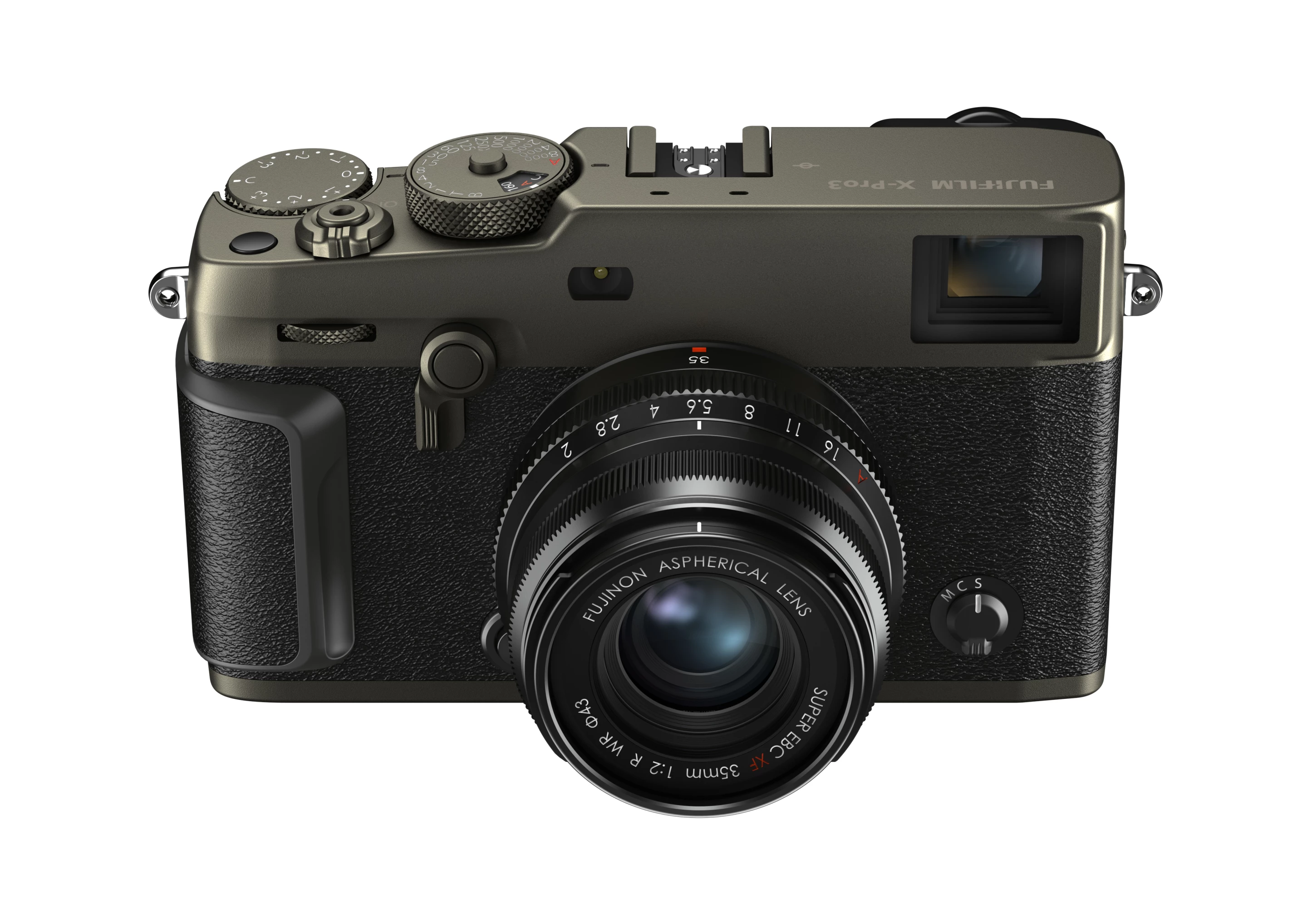 The X-Pro3 is constructed using magnesium alloy and titanium