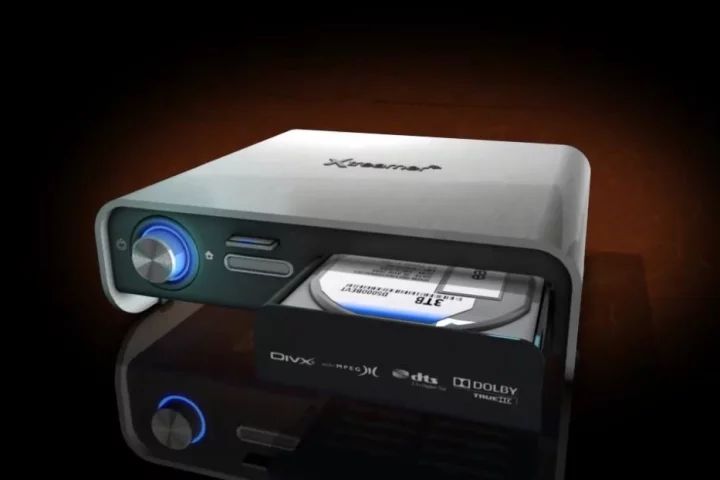 Prodigy's front-loading optical drive bay and SD card reader