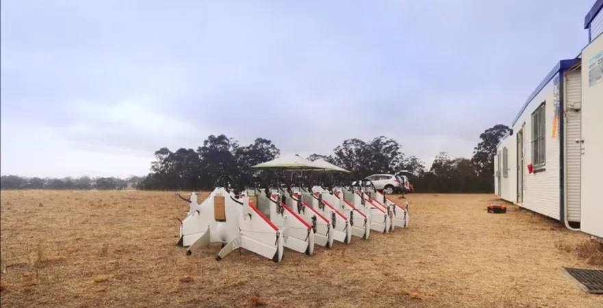 Google has released footage of a Project Wing test flight in Australia