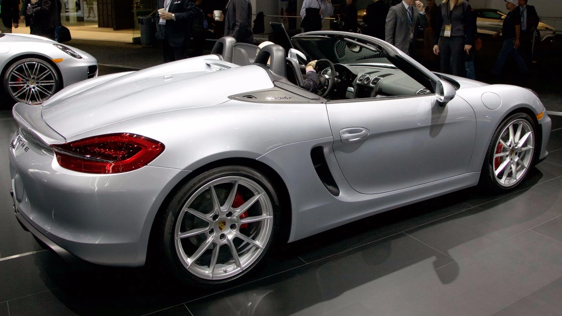 The Spyder has an extra touch of drama compared to the regular Boxster