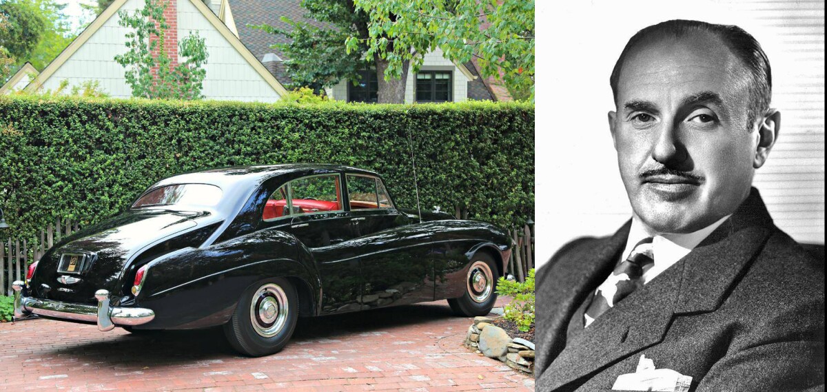 One of just seven Bentley S-1 models bodied to this design by Freestone & Webb, this car was the personal car of movie mogul Jack Warner from 1955 until his death in 1978, featuring in the 1964 Bette Davis movie Dead Ringer during his ownership. The subject of a "rotisserie" restoration, it subsequently became part of The Blackhawk Collection. At $220,000, this car has undoubtedly been party to more deals than a Casino croupier.