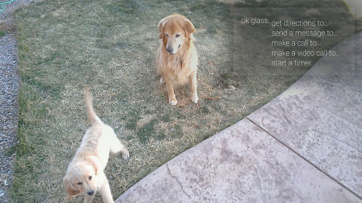 Glass lets you snap pictures at a moment's notice