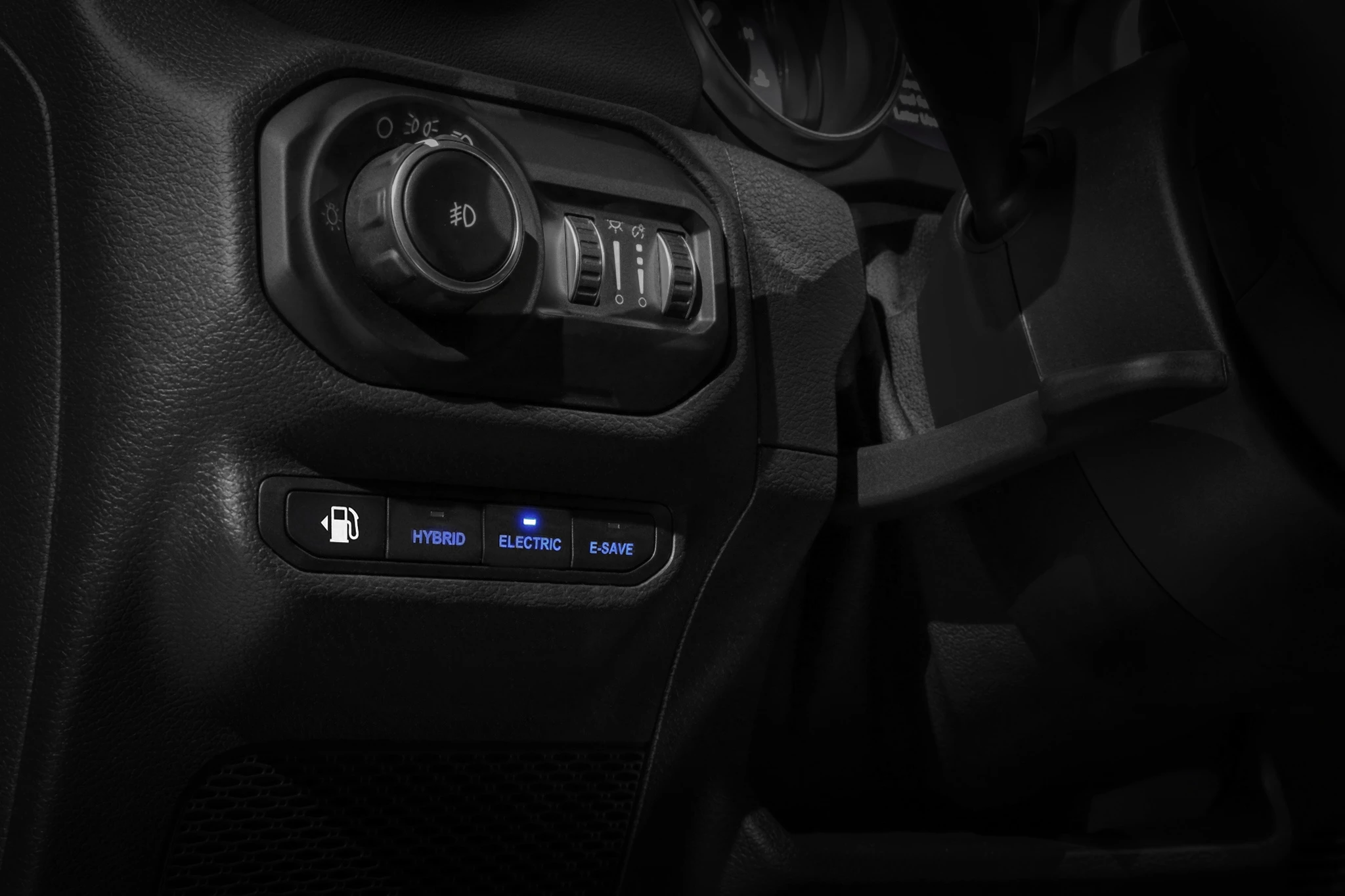 2021 Jeep Wrangler 4xe eMode switch Electric