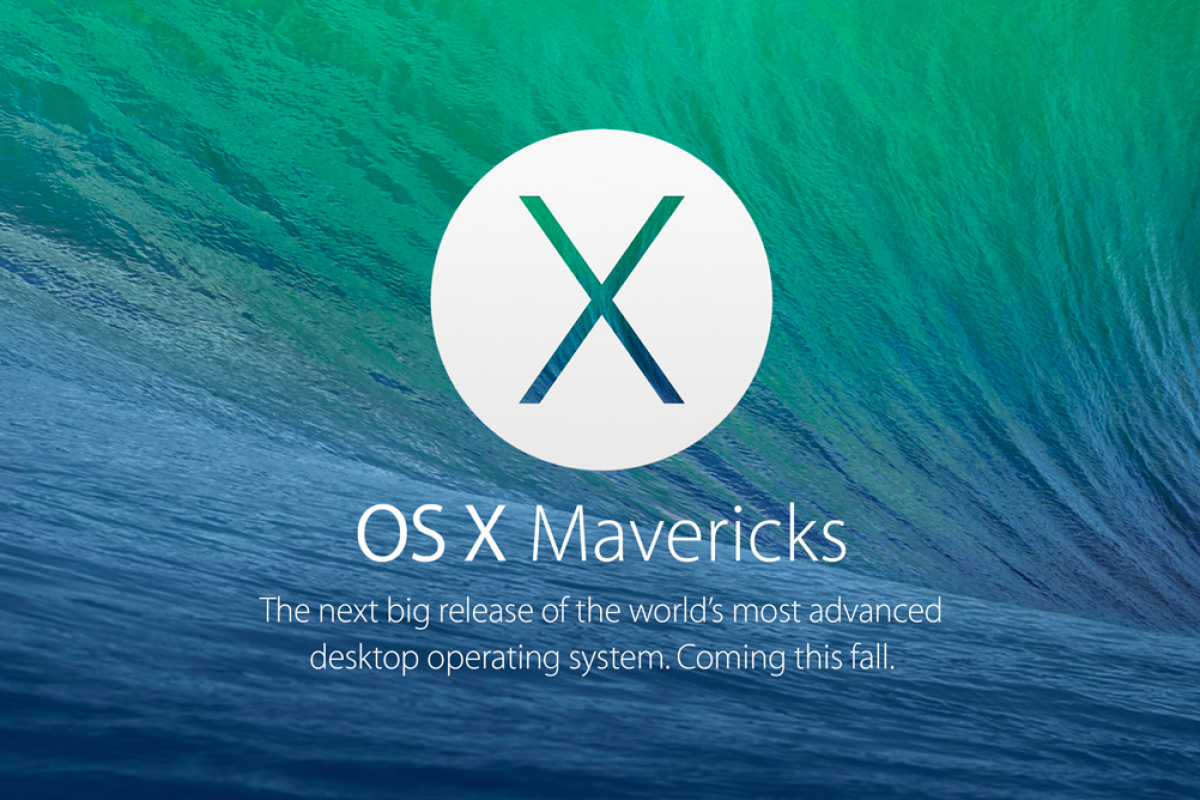 Apple announces Mac OS X Mavericks