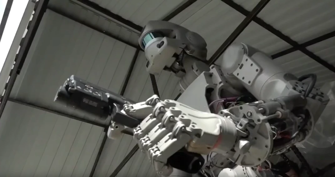 As we inexorably move toward a world with robot police, we take a look at the lay of the land and ask, should we be giving robots guns?