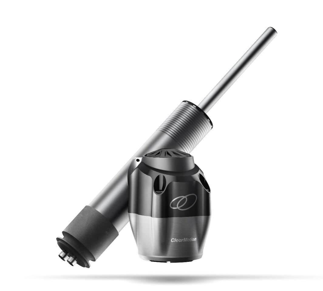 ClearMotion's system is much more compact