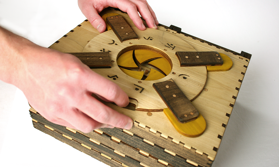 The book is a challenge for hands-on readers
