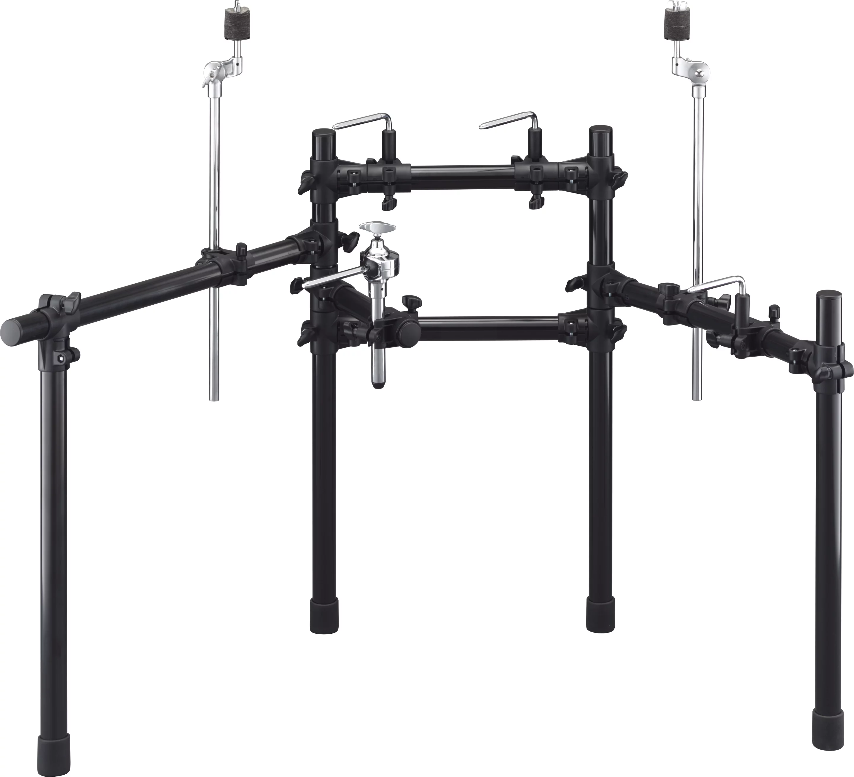 The kits are mounted to a new RS502 rack system which makes use of steel pipes for a solid, flexible and lightweight build