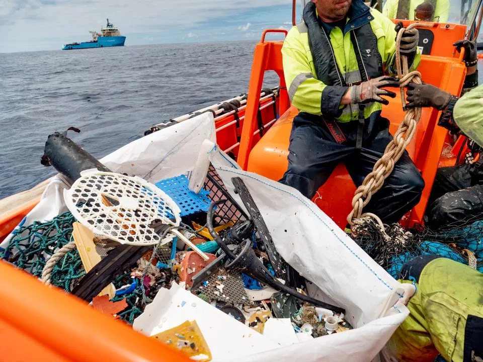 The Ocean Cleanup project plans to begin selling its recycled plastic products in September 2020