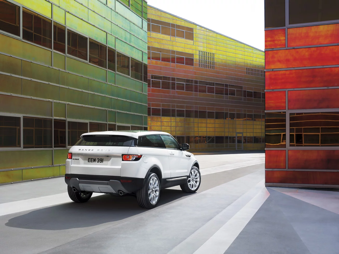 The Range Rover Evoque