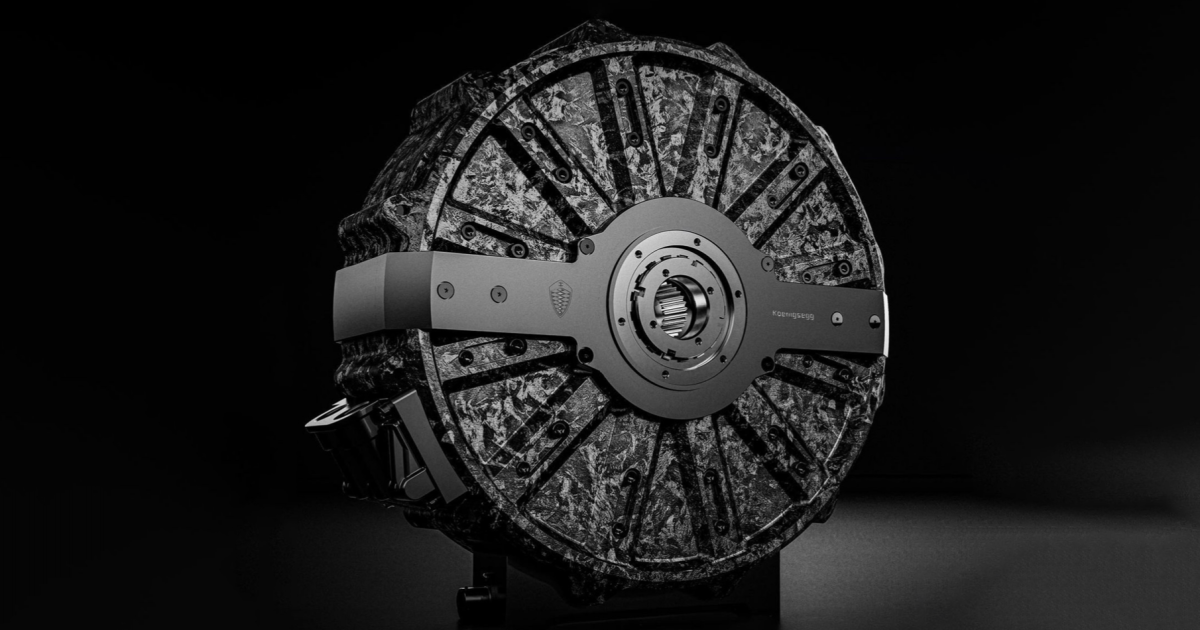Dark Matter: An 86-lb, 800-hp EV motor by Koenigsegg