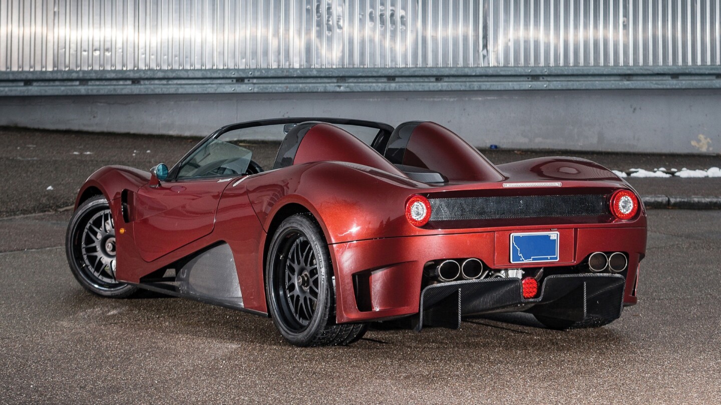 Our pick for the steal of the week. This 2005 Magnate P708 Barchetta is all that is left from an attempt to build a new supercar based on the Bizzarini P538 racing car. The Magnate cost $3.5 million to develop and uses a 7.0-liter LS7 V8 mated to a six-speed CIMA manual transmission. The body is carbon fiber and was built by Siam Intermagnate of Thailand. This is the only car completed and is by all reports a genuine supercar whose owner lost interest in the project. Great value for a truly unique sportscar, though the registration headaches no doubt depressed the final price to $109,462 (€89,125)