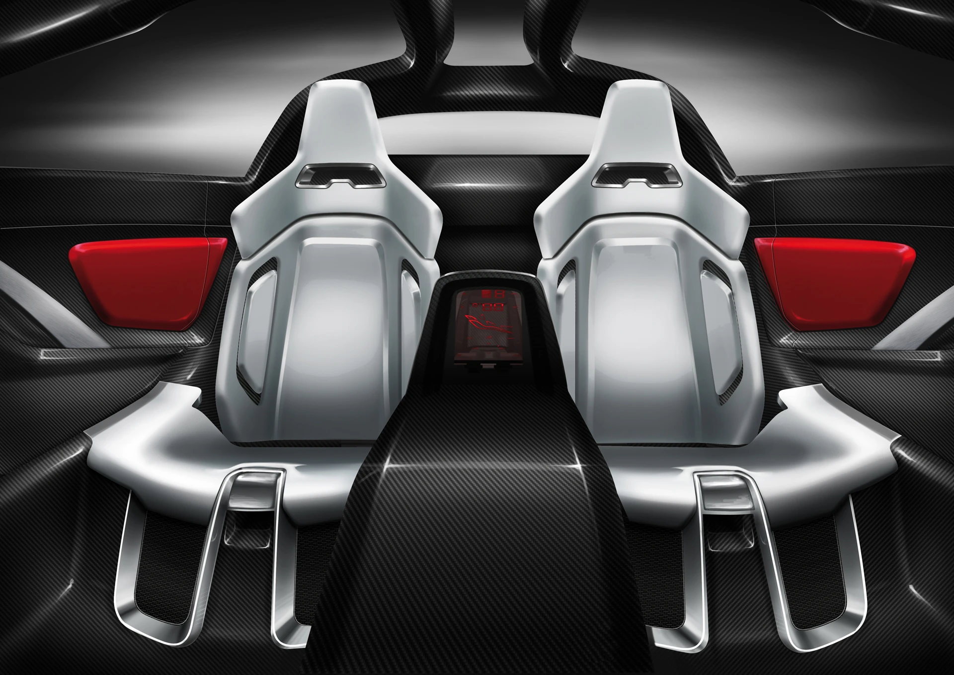 The Giugiaro Parkour coupé interior