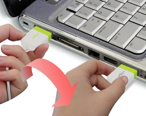 The Double USB concept from designer Ma Yi Xuan would allow users to plug in a device without first making sure the connector was the right way up