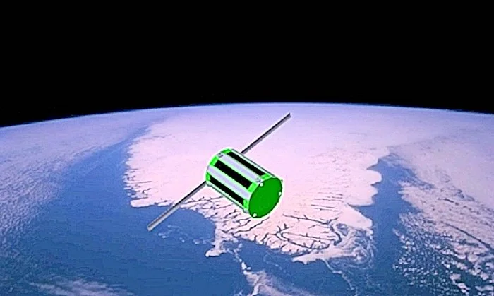 An Interorbital Systems TubeSat in low Earth orbit
