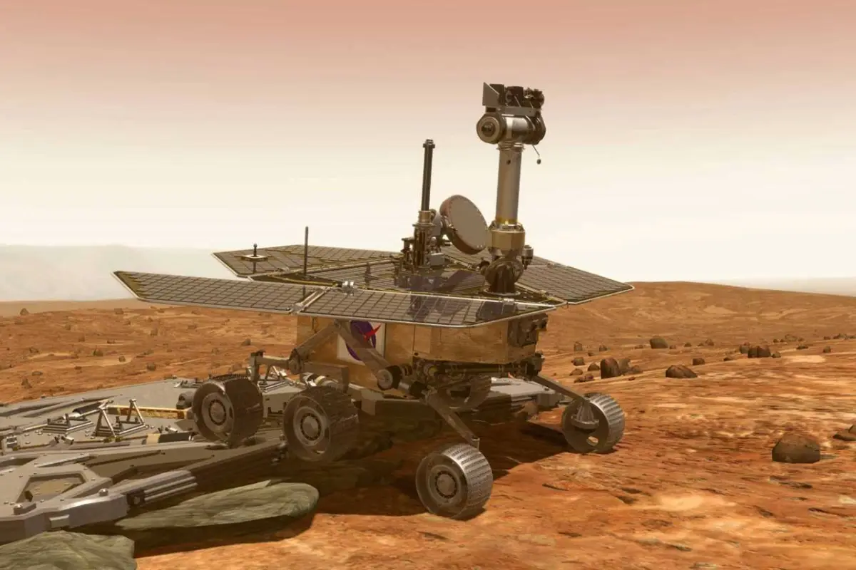 Artist's concept of the Opportunity rover (Image: NASA)