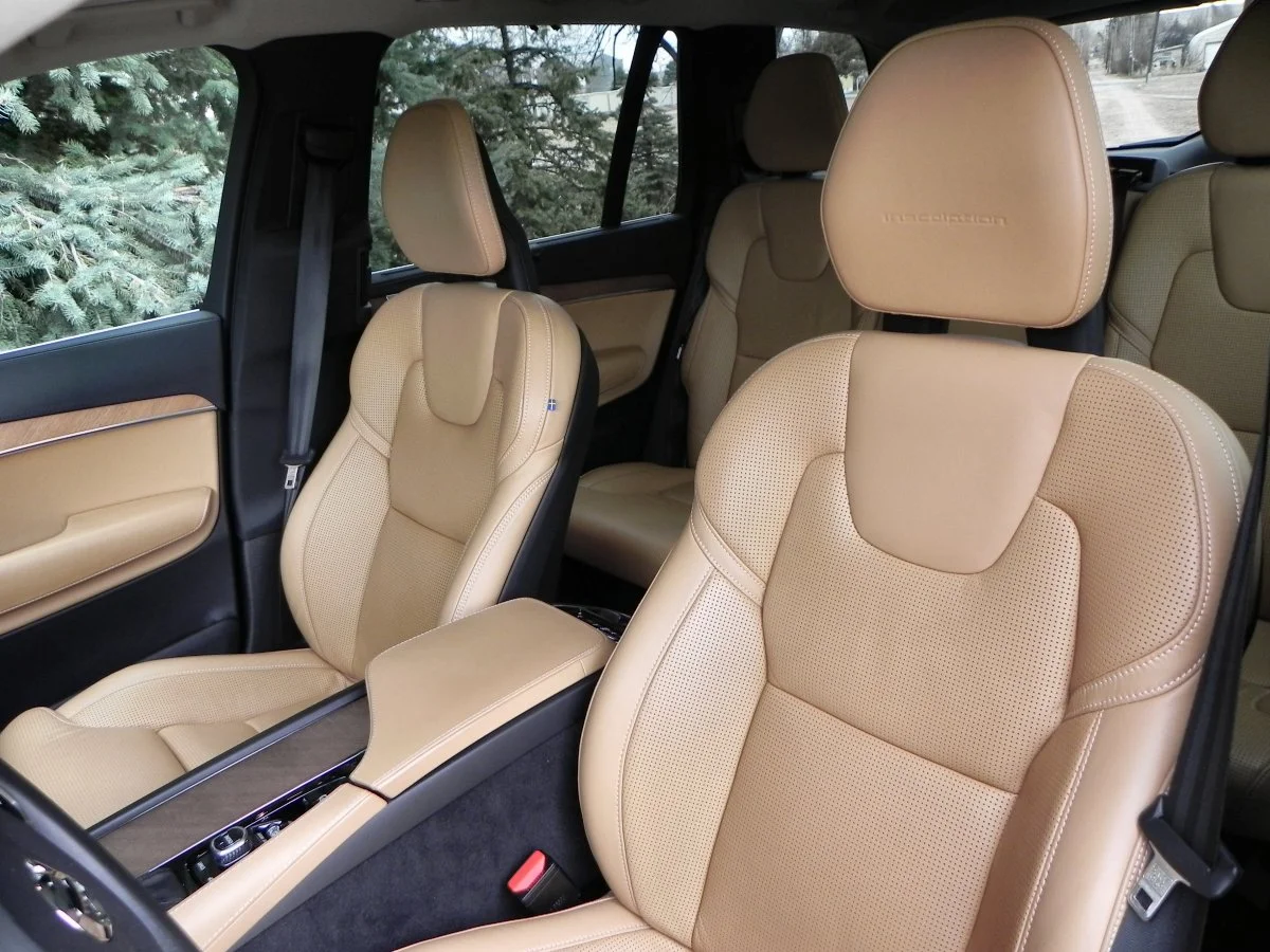 In the second row, legroom and headroom are very good and the optional panoramic sunroof opens the top visually to give a more airy feel