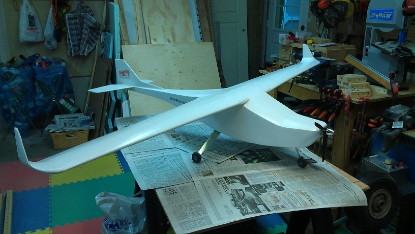 Model of MakerPlane 1.0 (Image: MakerPlane)