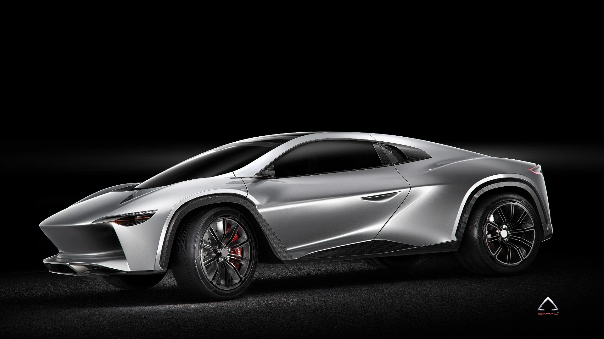 Camal says the wheel arches are designed for an "aggressive and purposeful stance"