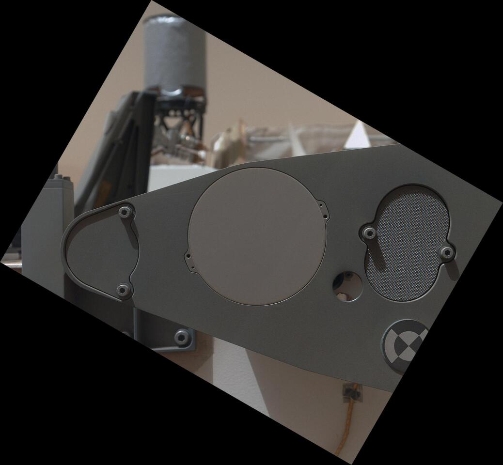 Organic sample brick (Image: NASA/JPL-Caltech/Malin Space Science Systems)