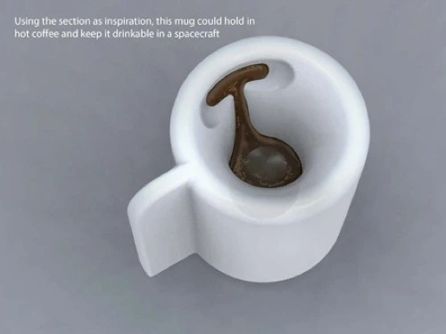 Designer Travis Baldwin's impression of the On-Orbit cup