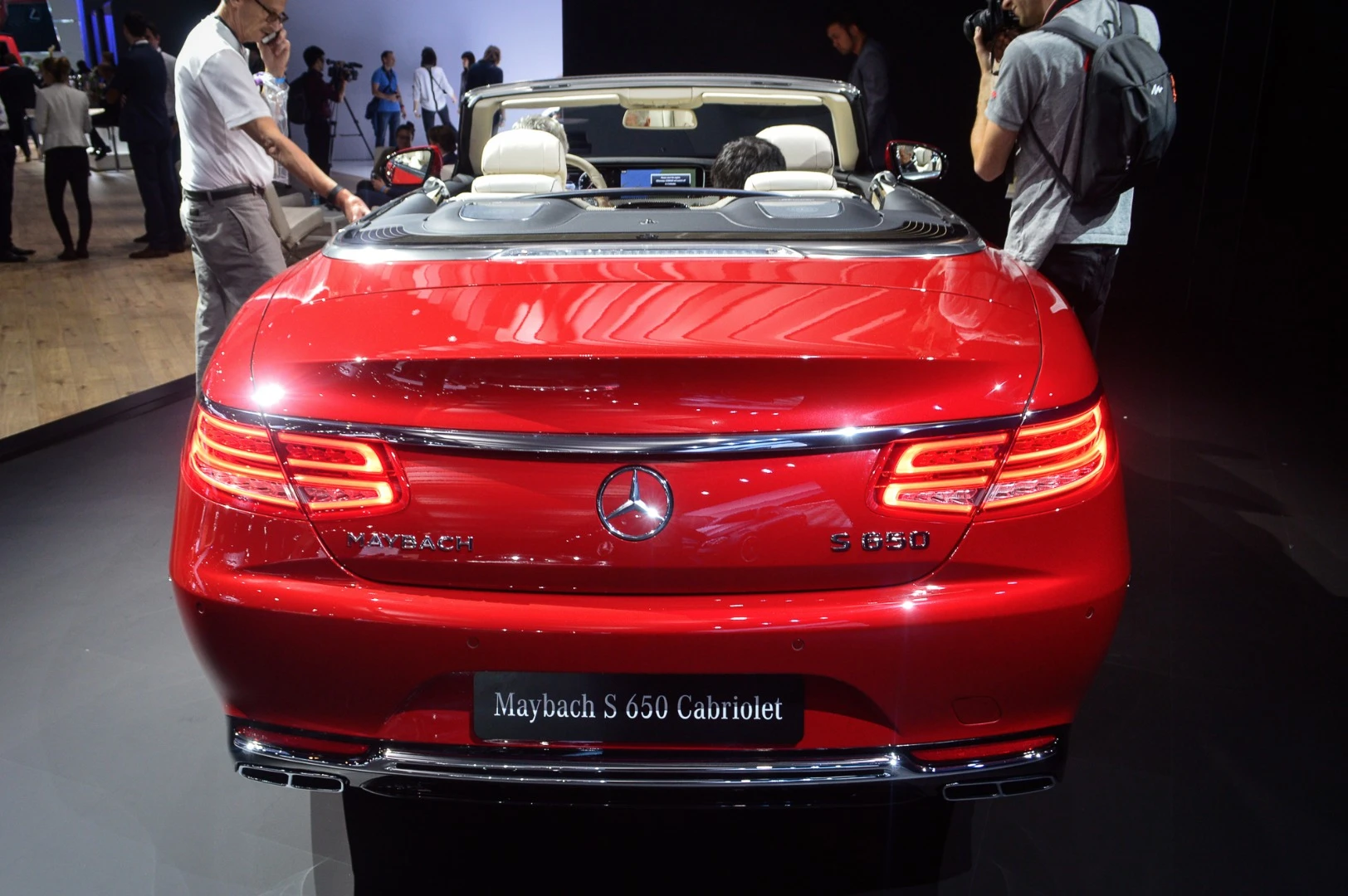 World premiere of the all-new Mercedes-Maybach S650 Cabriolet