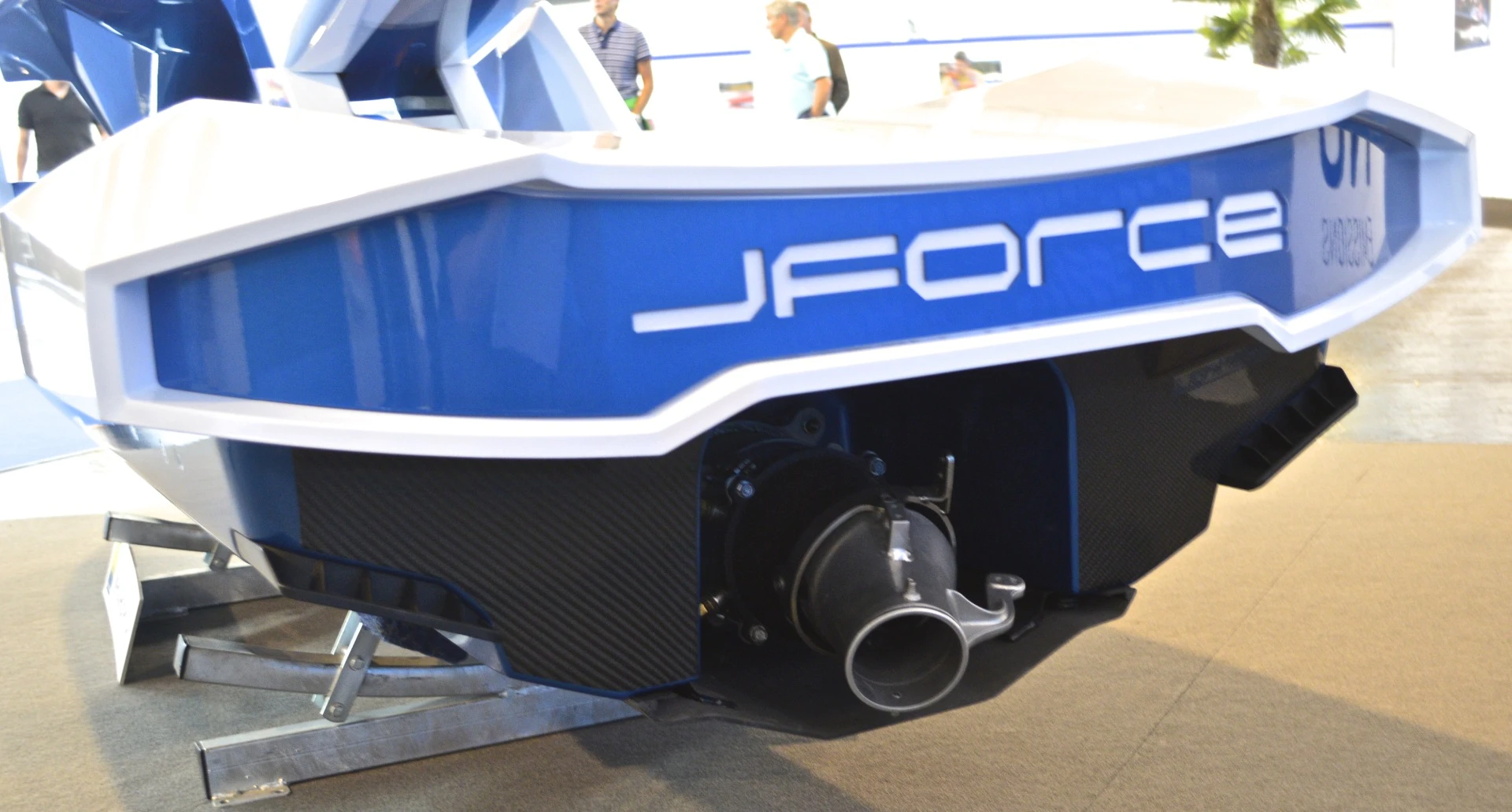 J-Force shows its eJet concept at Interboot 2015